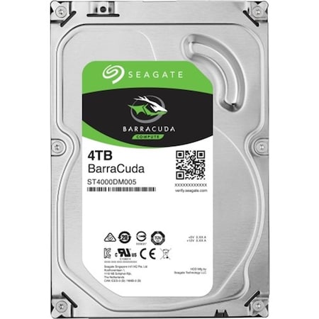 Seagate Seagate BarraCuda ST4000LM024 4 TB Hard Drive - 2.5" Internal - SATA (SATA/600) ST4000LM024